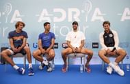 At the Adria Tour Press conference.